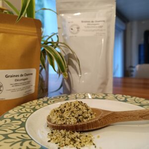 graine décortiquée de chanvre bio